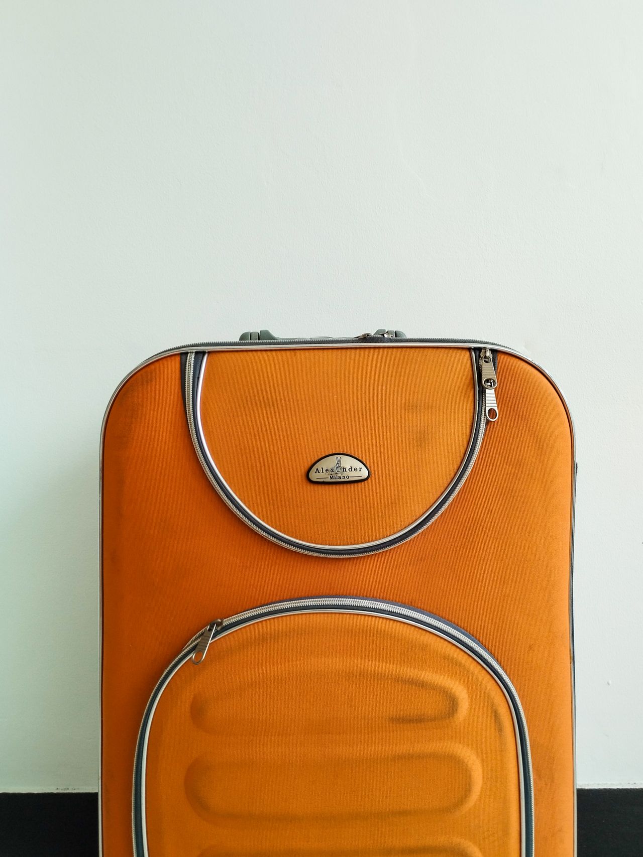 Suitcase ready for luggage storage at Golden Mansion Amsterdam